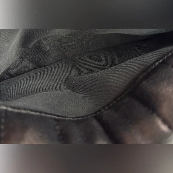 COACH Tammie Black Quilted Clutch with crossbody chain (Coach Authentic) Bag - Picture 11 of 15